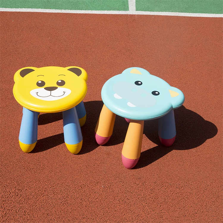 Foldable plastic step stool Bathroom kids stackable plastic stool