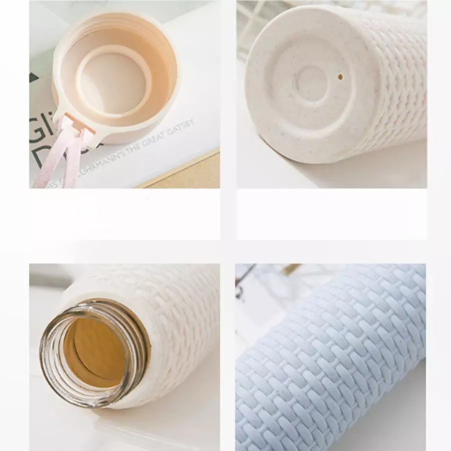  High Quality Double Wall Glass Bottle