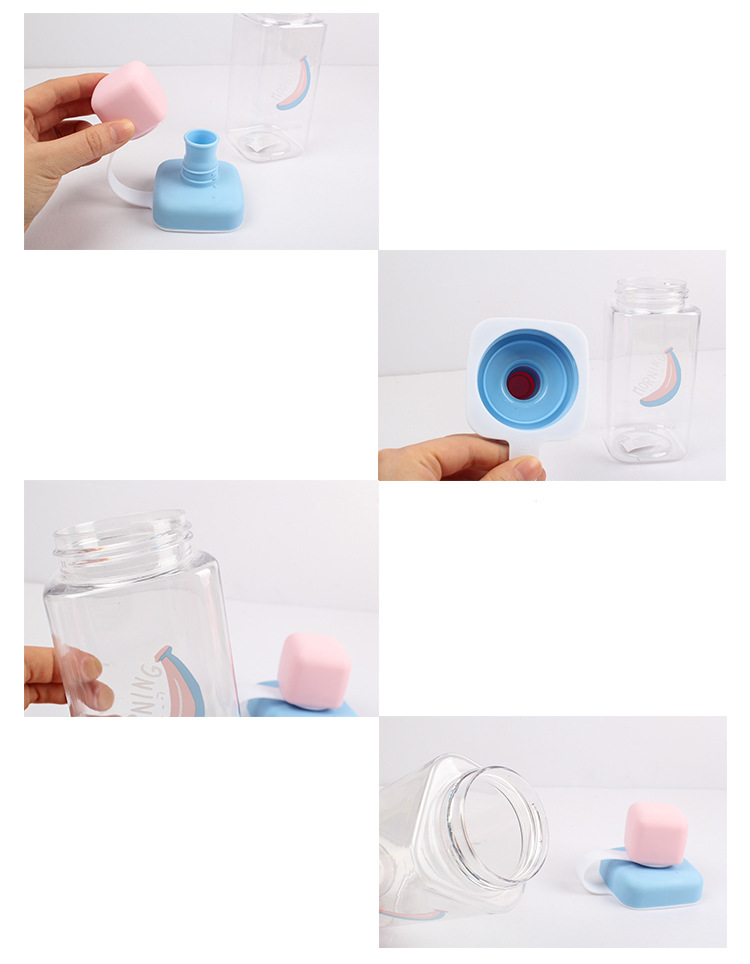  Square Plastic water cup