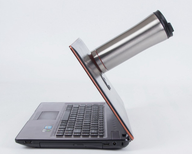 Wholesale Creative Gift Cups 304 Stainless Steel Won`t Fall Coffee Magic Not To Pour Cup Customized (4)