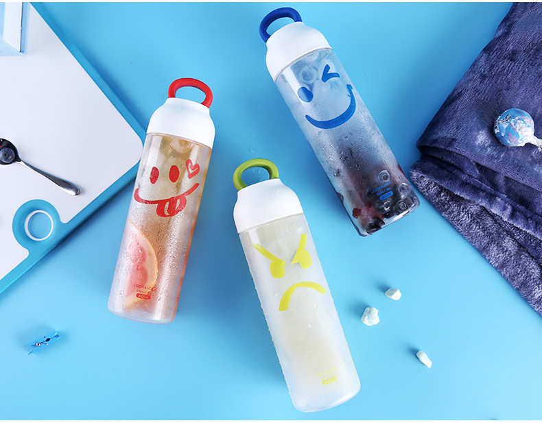  sports plastic water bottle
