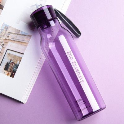 Plastic with creative leak-proof sealed portable sports Kettle Student bottle