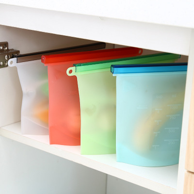 Storage Bulk Bags Size Plastic Containers silicone storage bags for Fruits Vegetables Set