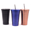 16oz Stainless Steel Cup Double Wall Tumbler Cups