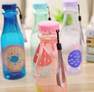 650ml Big Capacity Water Bottle Plastic Straw Bottle Customised Design Hot Sell on Promotion