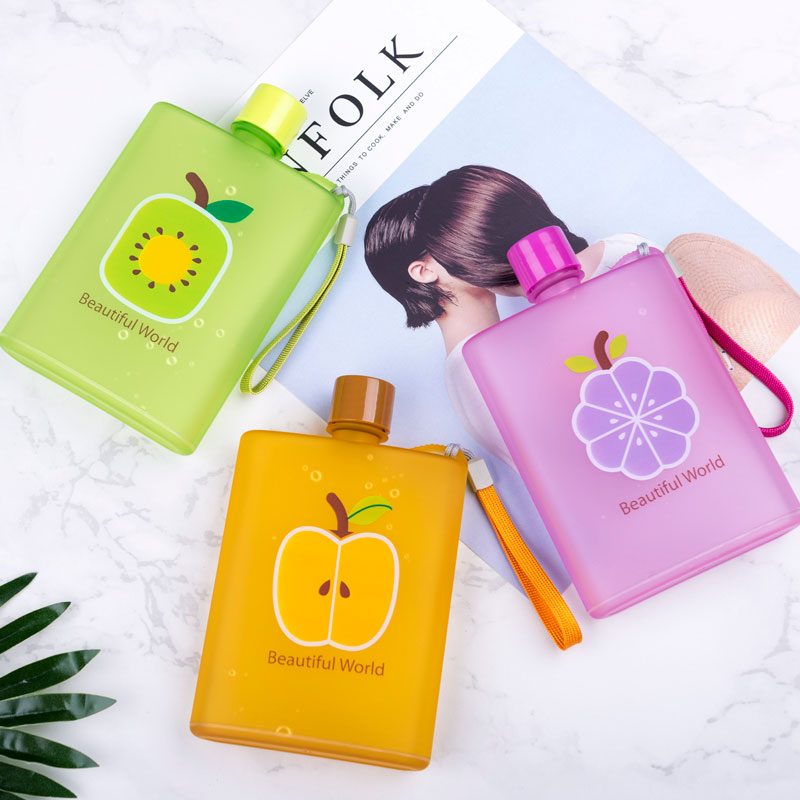 New Type Custom Cheap Bottle Water Paper Flat Water Bottle Notebook