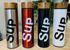 The Creative Fashion SUP Wood Grain Stainless Steel Vacuum Flask Simple Trend Cup Boys And Girls Ing Net Red Cup