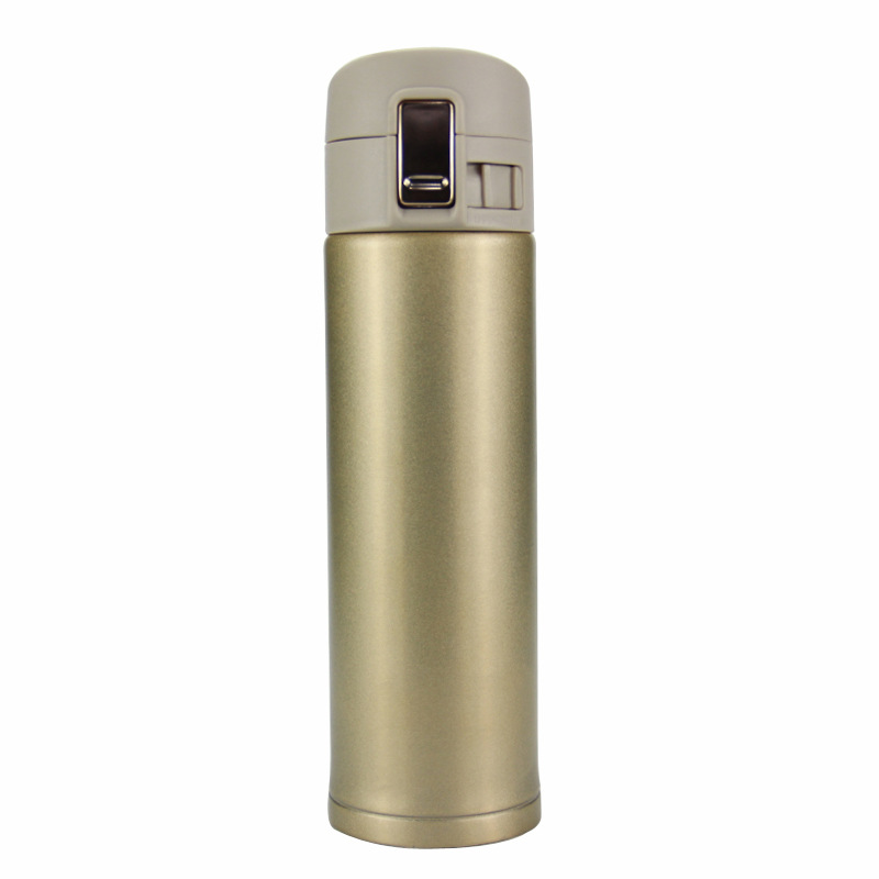 Bouncing Thermos Bottle Stainless Steel Insulated Cup Double Wall Water Bottle Portable Vacuum Flask Coffee Thermal Mug