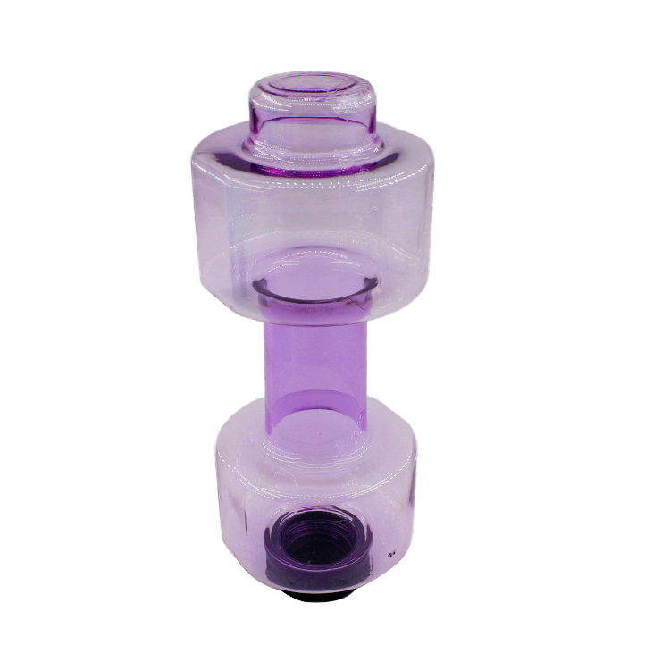 BPA Free Promotion Gift Advertising Water Bottle Plastic Sport Gym Dumbbell Shape Water Kettle