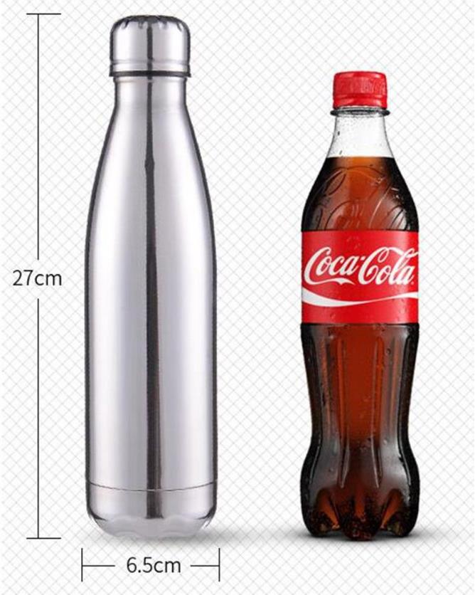 Double Wall Travel 304 Stainless Steel Thermos Thermals Cup Bpa-free Vacuum Flask Bottle Kids School Bottles