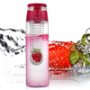 Fruit Water Bottle Sports Fitness Health Detox Bottles Silicone Juice Make Bottle Camping Travel Bottles