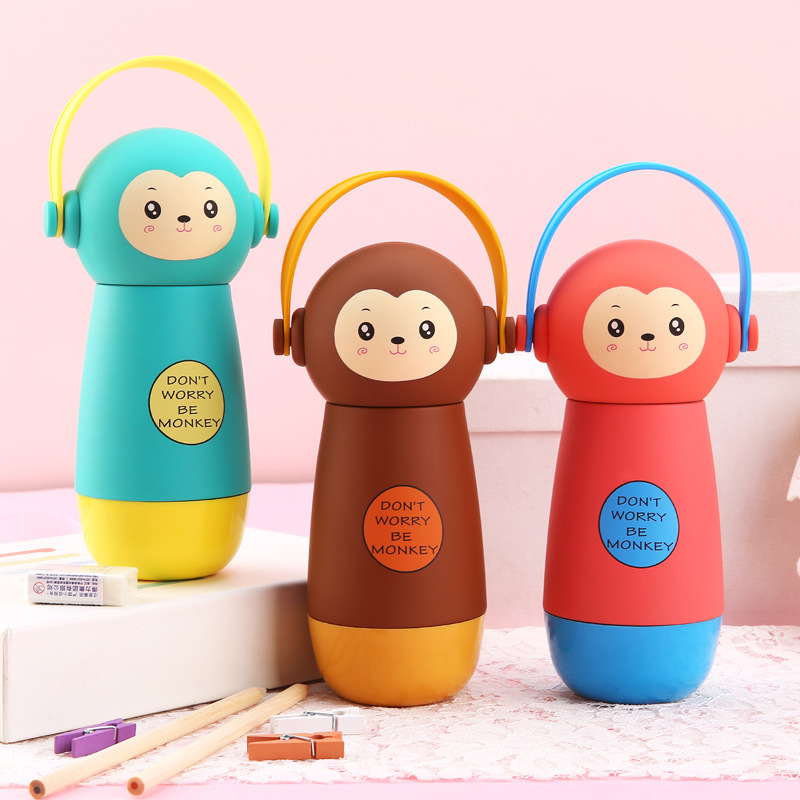stainless steel thermo child ike plastic water bottle opener school water bottle for kids