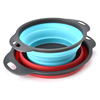 Dishwasher Safe Kitchen Silicone Collapsible Colander Set