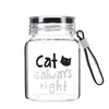 Cartoon cat Glass cartoon schoolgirl small fresh glass water bottle summer portable Cup