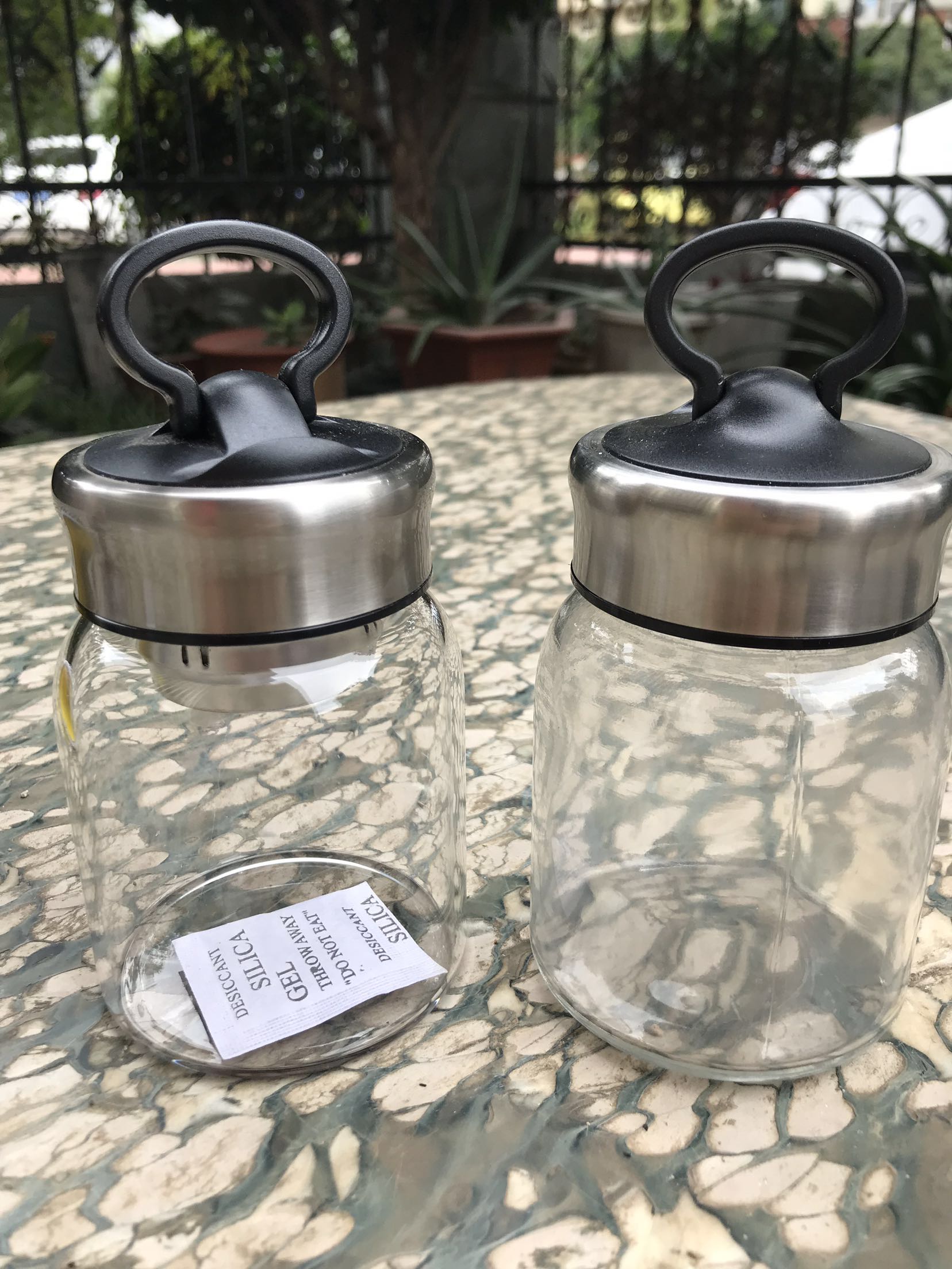 300ml Baby Mik Brocilicate Glass Drinking Bottle with Smart Phone Holder
