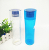 Factory direct straight tube transparent plastic water cup flat cover easy to carry large capacity teacup