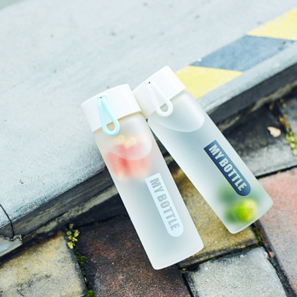 Creative English glass High boron silicon Outdoor hand cup student teen gift net Red Water bottle