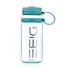 Sports Simple plastic water bottle student anti-fall belt scale bubble tea hand cup tea handle plastic mug
