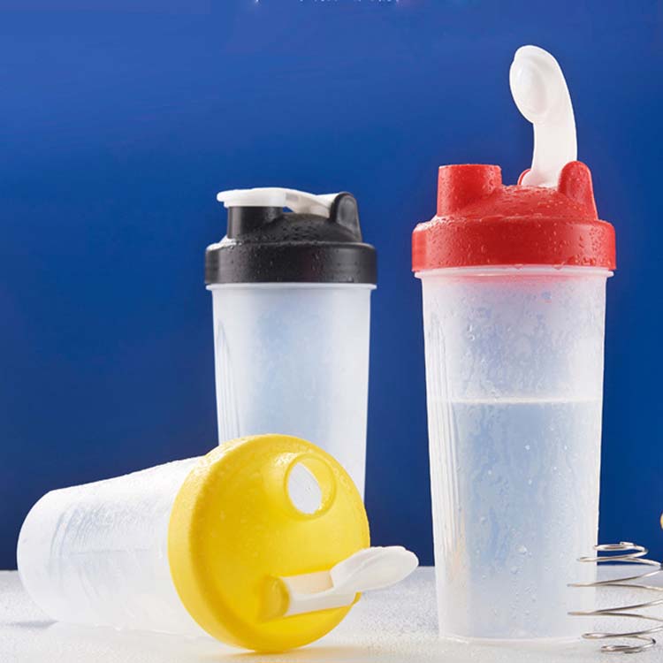 Custom logo sports protein powder shake bottle