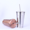 16oz Stainless Steel Cup Double Wall Tumbler Cups