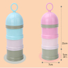 Wholesale Three Layers Baby Milk Powder Snacks Storage Box