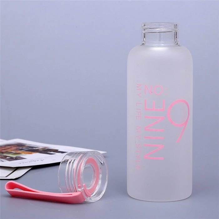  high capacity glass water bottle