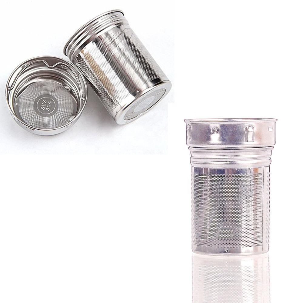 Travel Bamboo Tumbler Sport Water Bottle Insulated Infuser Stainless Steel Thermos Tea Bottle with Lid