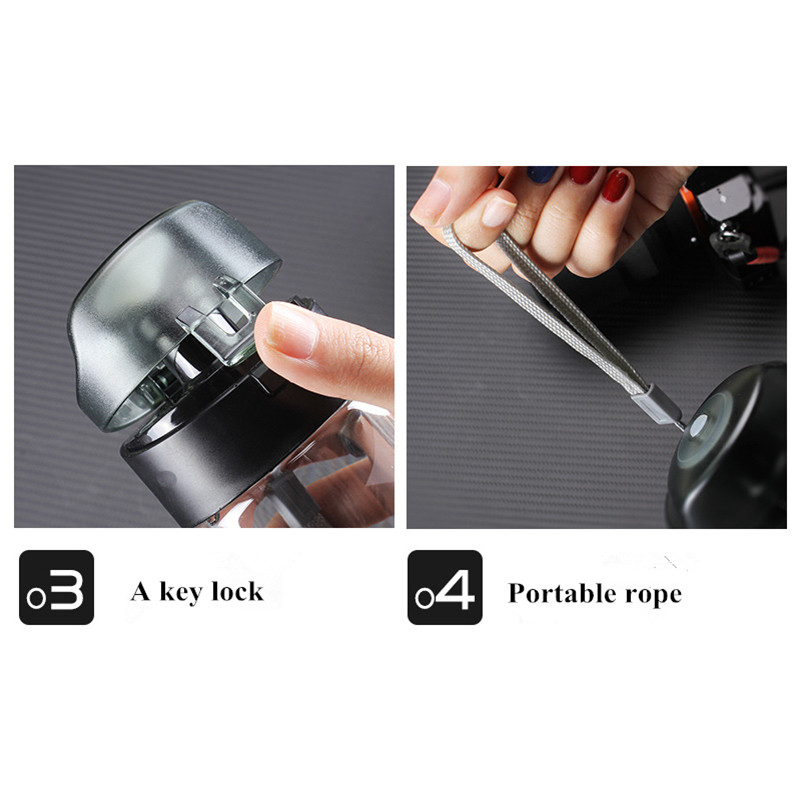 BPA Free Plastic Sports Water Bottle Drink Bottle My Water Bottles Drinkware Portable Sport Bike Cycling Durable Bottle