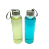 500ml Custom logo drink bottle sports glass water bottle with screw cap