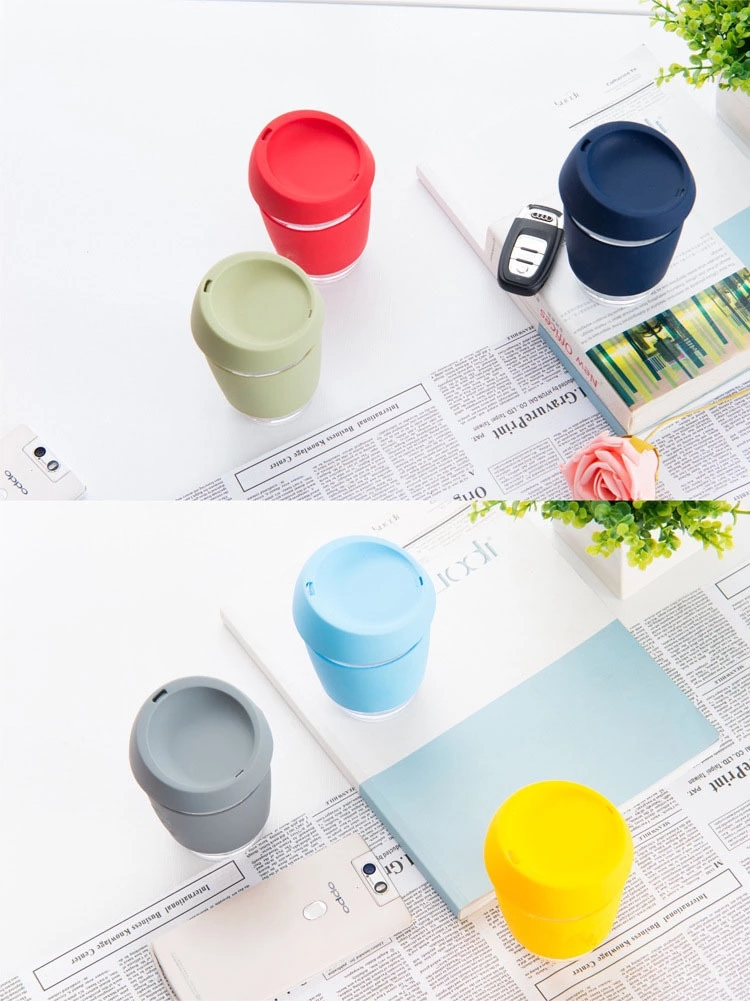 portable borosilicate glass drink bottle supplier