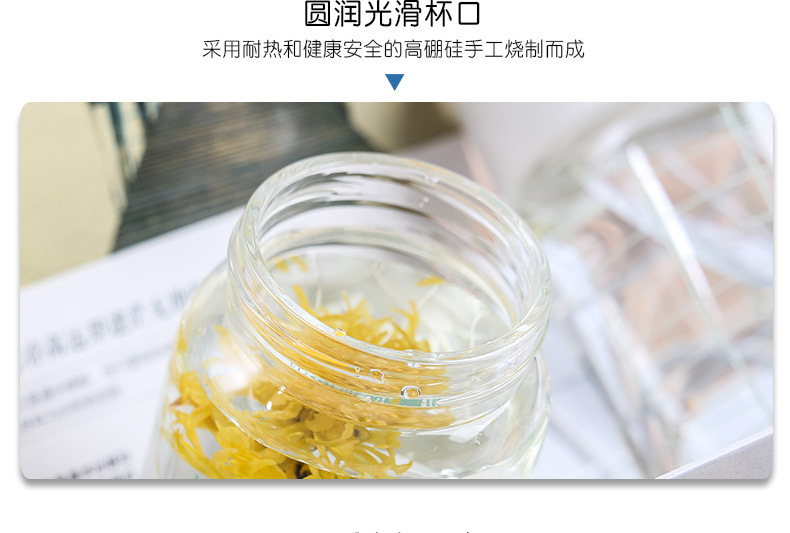  Mini creative glass water bottle