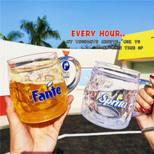 The same creative whole maggot beer cup trick sandwich Speed Ice big cup ice-cold cup student water cup
