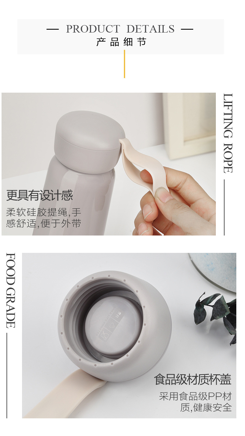 hot selling stainless steel bottle with handle supplier