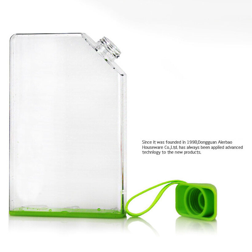 Water Bottle Creative Advertising Portable Cover Student Movement Kettle Plastic