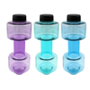 BPA Free Promotion Gift Advertising Water Bottle Plastic Sport Gym Dumbbell Shape Water Kettle