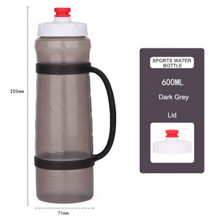 Collaposible Custom Logo Sports Portable Silicone Drinking Cup Folded Water Bottles