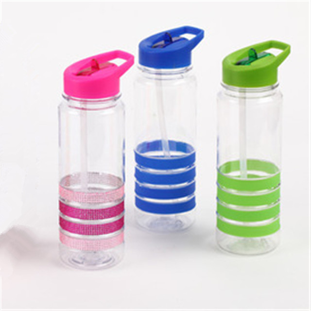 Hand Grip Design Diamond 750 Water Bottle, Tritan Material Space Sports Water Bottle