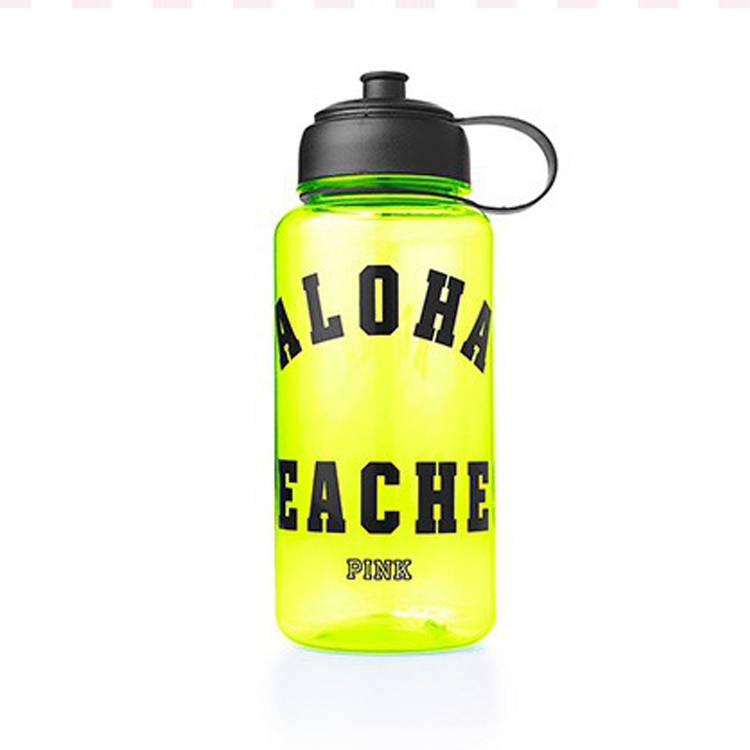 Plastic Big Sport Water Bottle 1L Plastic Protein Shakers Water Bottle