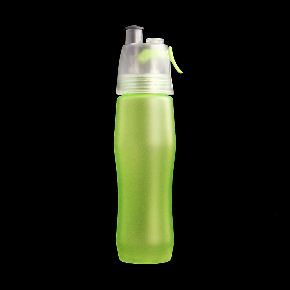 Mist Spray Drinking Plastic Water Bottle