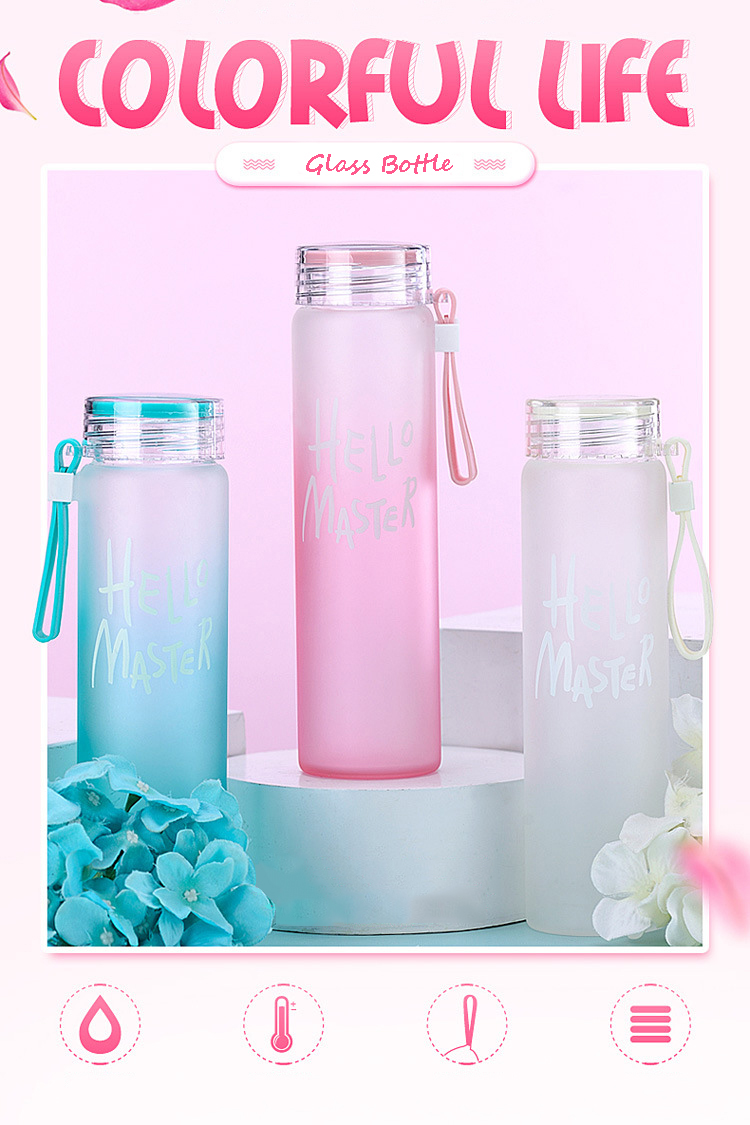  Empty Glass Water Bottle