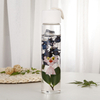 400ml Brocilicate Voss glass water bottle