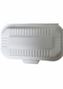 Eco-Friendly Airtight (8"x 6", 1-Comp.) Cornstarch Disposable Food Containers With Lids 