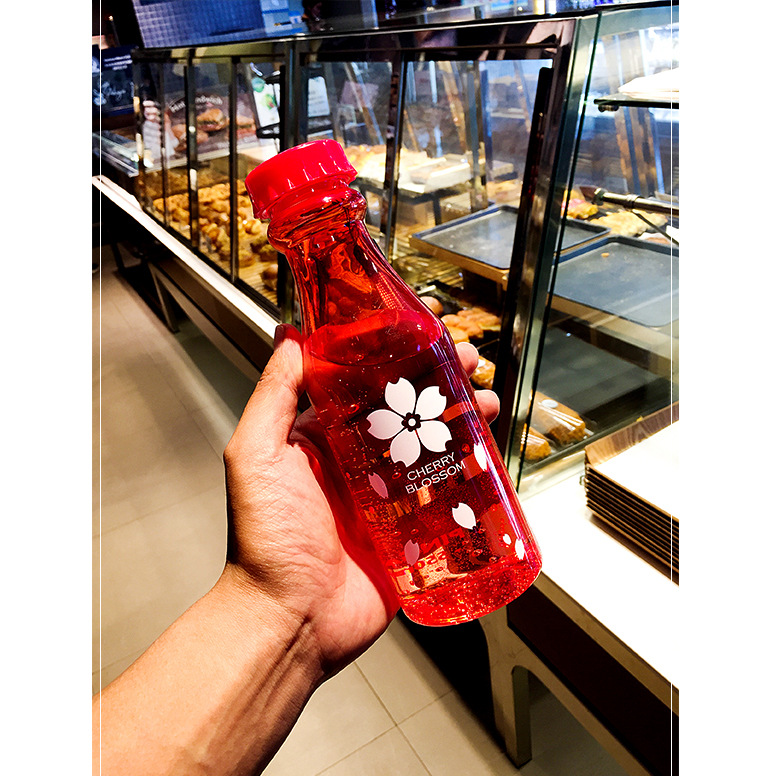 500ml BPA free milk shape clear plastic water bottles 