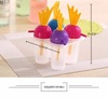 The Friendly Ice Pop Mold For Frozen Fruit Popsicle