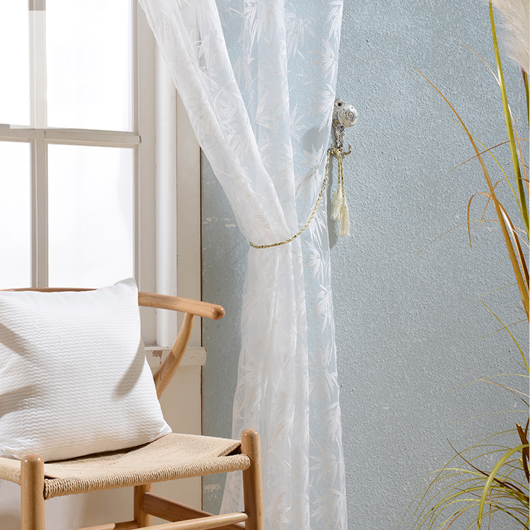 Hot Selling 100% Polyester Curtain Soft Voile For Home Or Hotel Use
