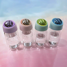 Fashion Double-Layer Glass Mini Outdoor Hand cup Student Teenagers High Borosilicate High Temperature Water Cup