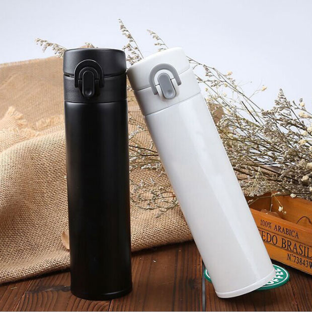 350 Ml Thermos Flask, Stainless Steel Vacuum Bottle, Douoble Wall Vaccum Flask