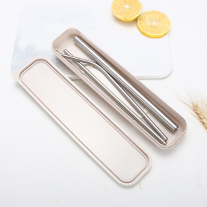 Rainbow Silver Black Gold Rose Gold Blue Purple Color 304 Stainless Steel Drinking Straw