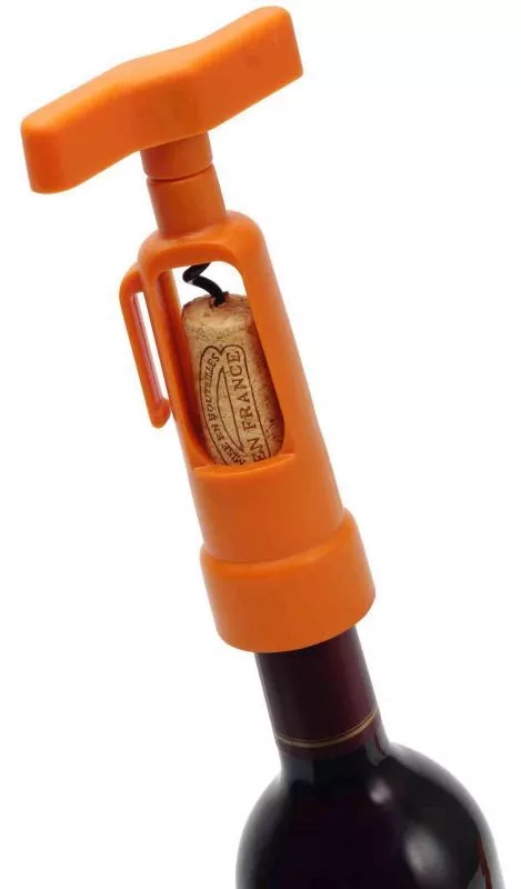 Hot Sale Plastic Red Wine Bottle Opener Screwpull Corkscrew with PP Handle Red Wine Opener