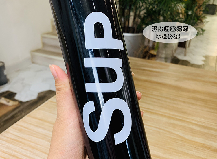 hot selling wood grain vacuum flask supplier